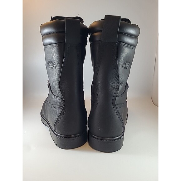 Fin & Feather Men’s Black Leather Casual Work Boots Size 9.5D (1136) Barely Worn